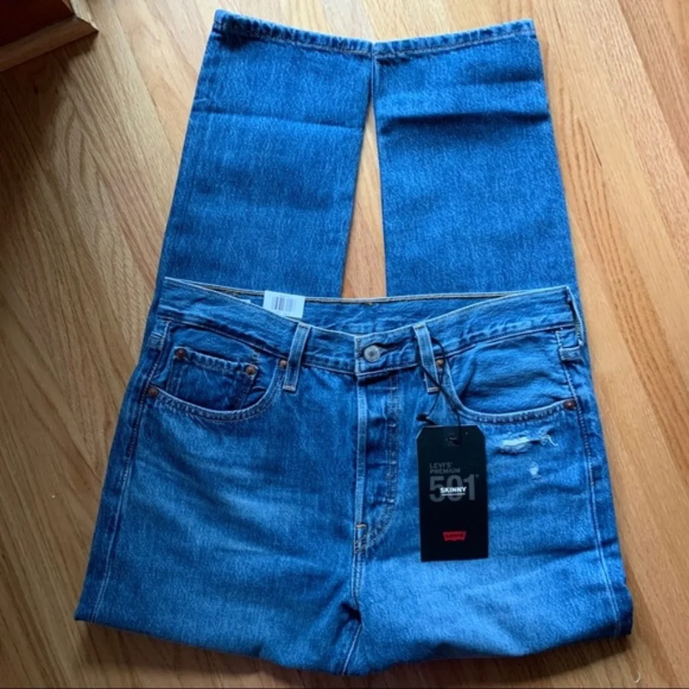 NWT Levi's Premium 501 Skinny 29" x 28" - Picture 4 of 14